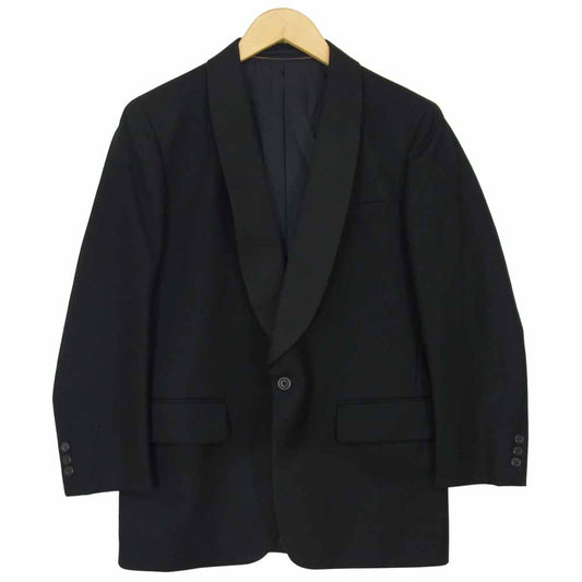 ジェイプレス スモーキング ジャケット ショールカラー ブラック系 C-90 W-78 T-165【中古】