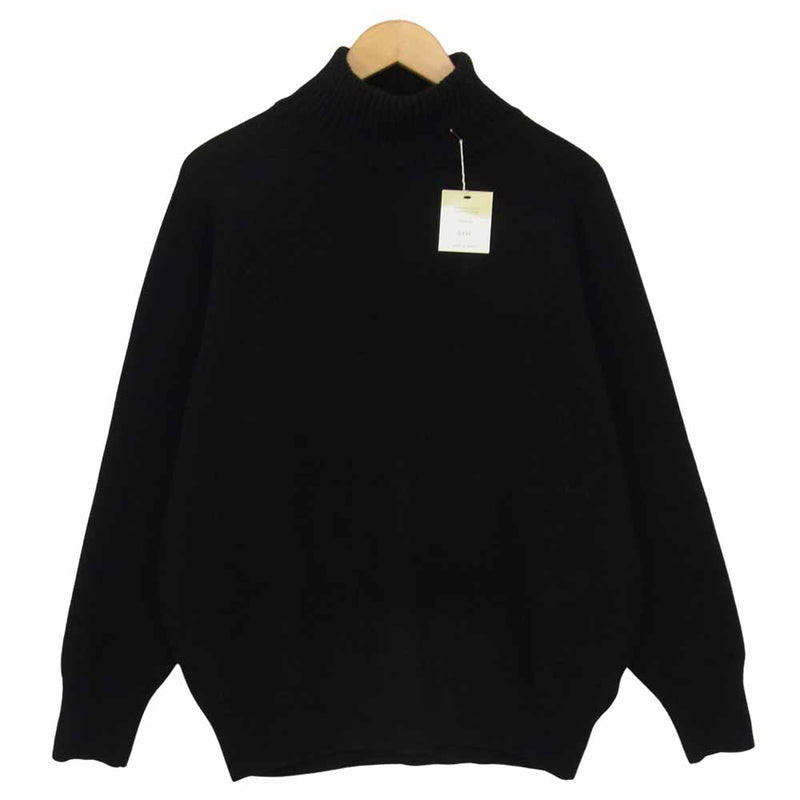 BBZ2002505A0004  YAK WOOL KNIT ヤクウール ニット ブラック系 3【中古】