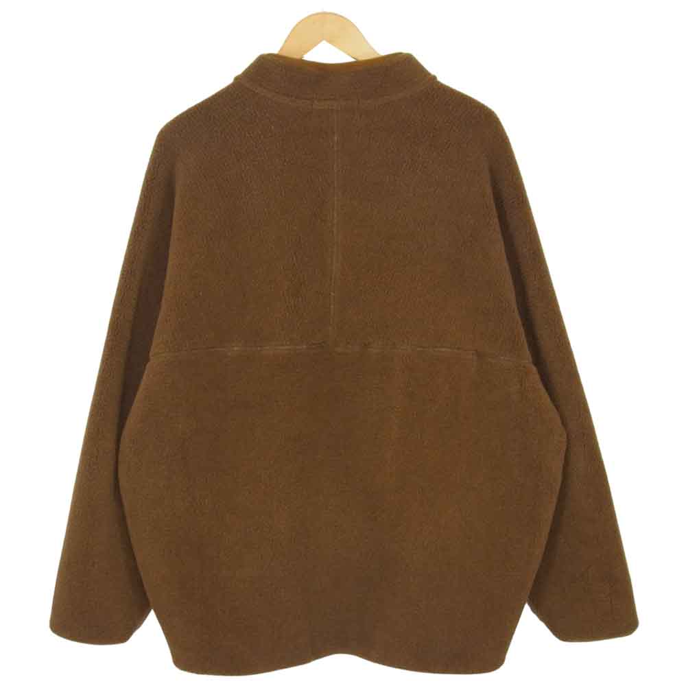GRAPHPAPER グラフペーパー 20AW GU203-70165 WOOL BOA HIGH NECK PULL OVER ウール ハイネック ボア フリース ブラウン系【美品】【中古】