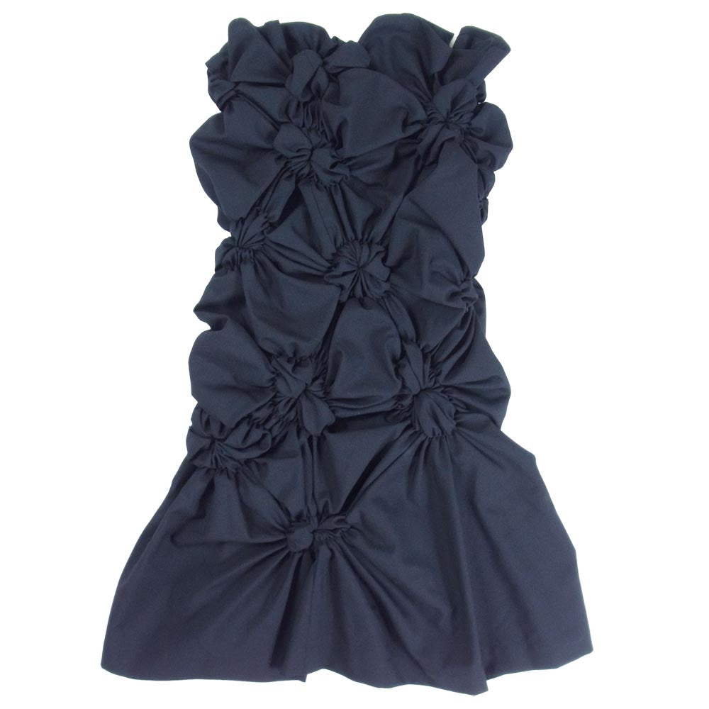 tao COMME des GARCONS タオ コムデギャルソン AD2010 3G-S005 スモッキング スカート 日本製 ブラック系 XS【中古】