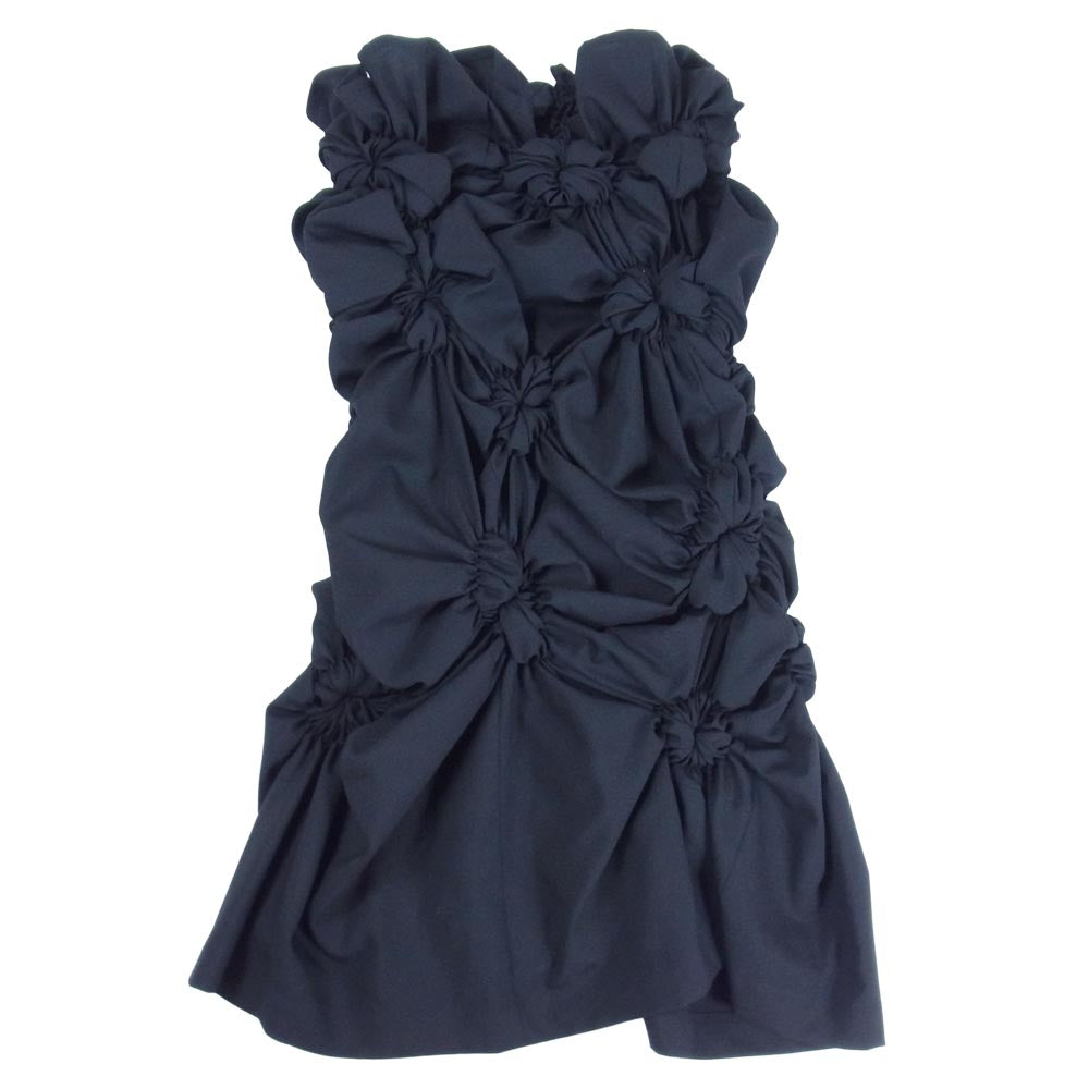 tao COMME des GARCONS タオ コムデギャルソン AD2010 3G-S005 スモッキング スカート 日本製 ブラック系 XS【中古】