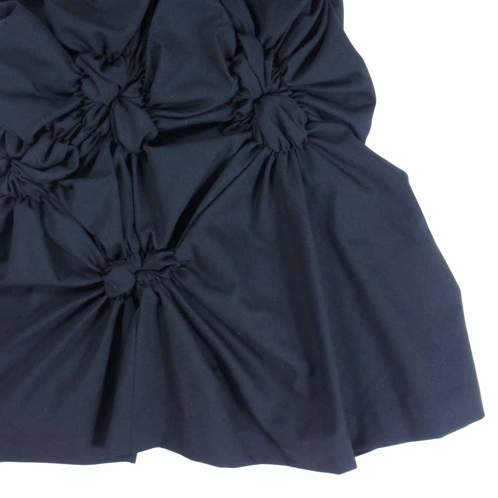 tao COMME des GARCONS タオ コムデギャルソン AD2010 3G-S005 スモッキング スカート 日本製 ブラック系 XS【中古】