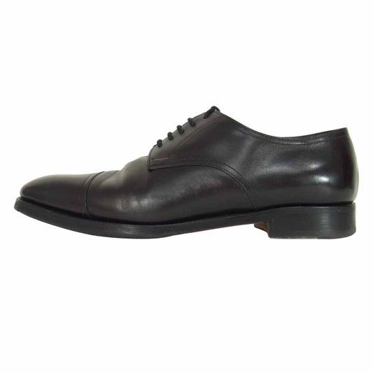John Lobb ジョンロブ 162181LE1R070 Loe leather derby shoes ミュージアムカーフストレートチップ ダービーシューズ ブラック系 7E【中古】