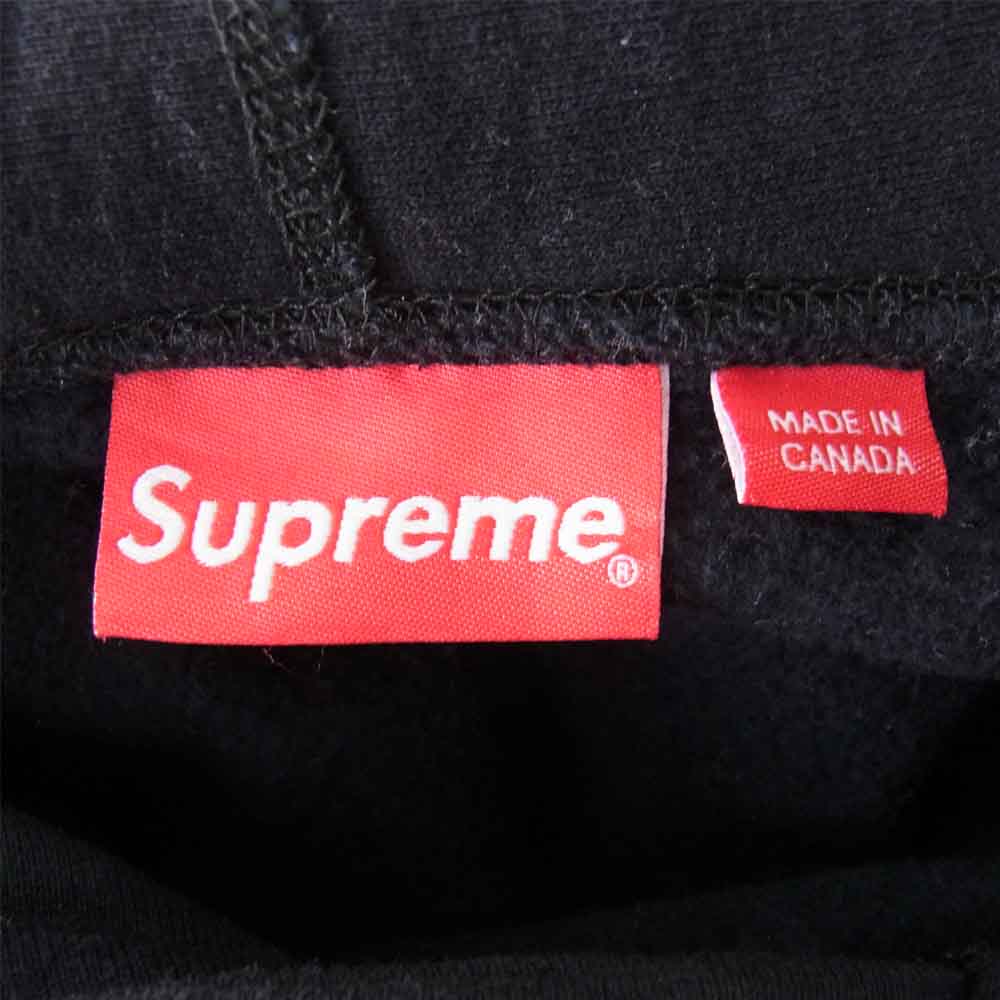 Supreme シュプリーム 19AW Bandana Box Logo Hooded Sweatshirt バンダナ ボックス ロゴ スウェット BLACK ブラック系 L【中古】