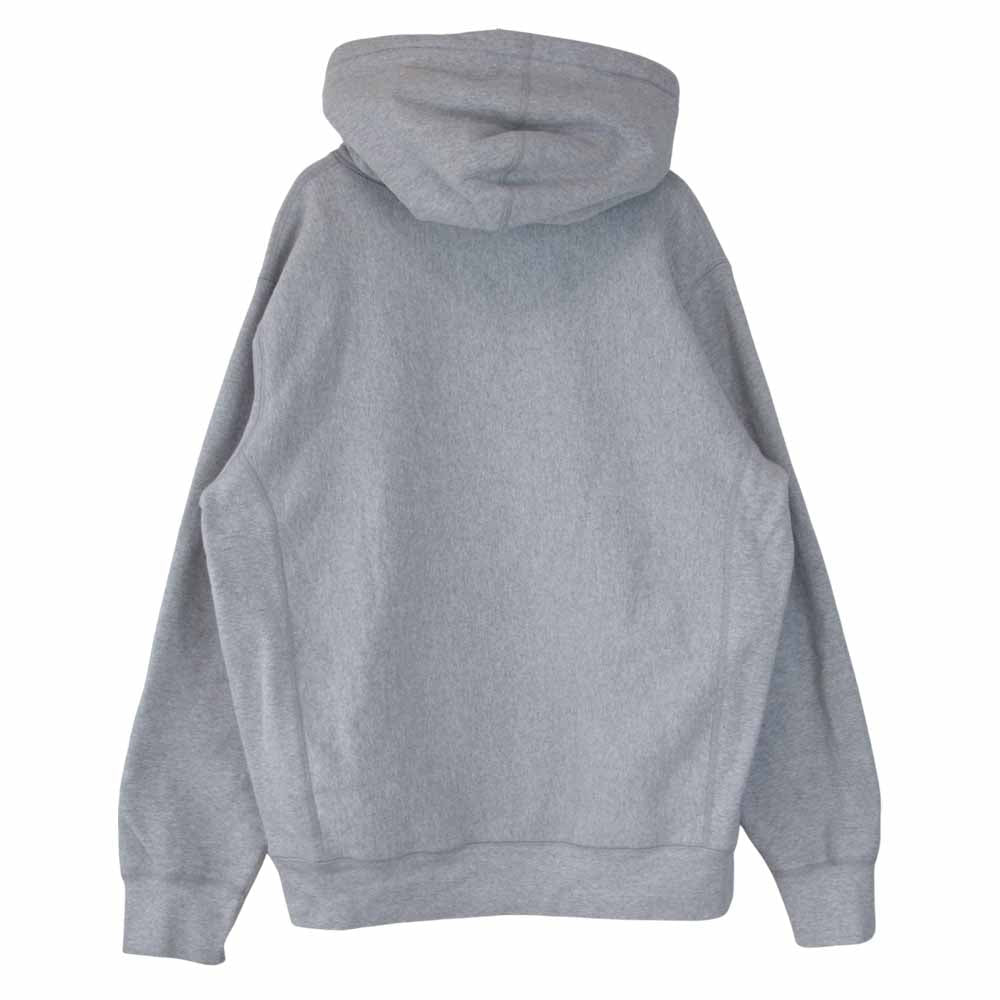 Supreme シュプリーム 19AW Bandana Box Logo Hooded Sweatshirt バンダナ ボックス ロゴ スウェット グレー系 L【中古】