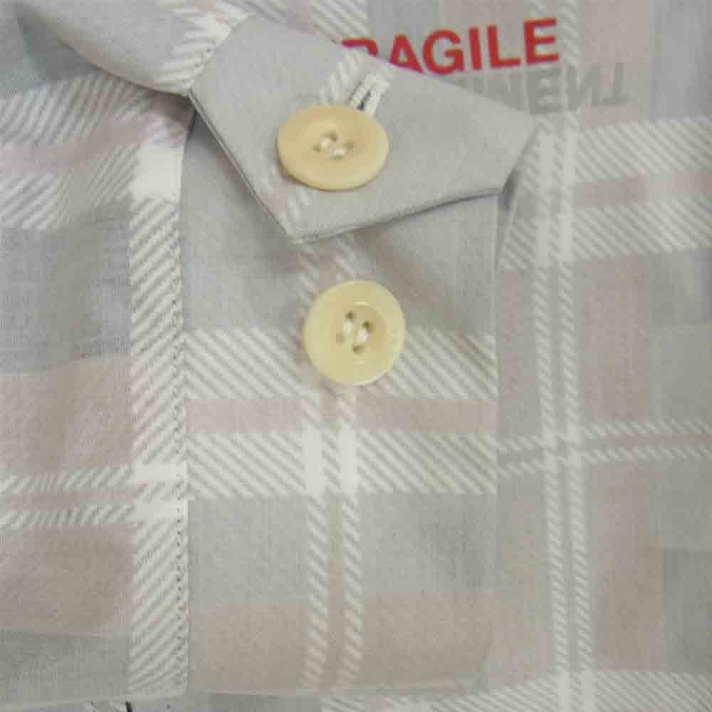Sacai サカイ × Fragment Design フラグメント 19SS 19-02033M BLOUSON スイングトップ ジャケット グレー系 2【中古】