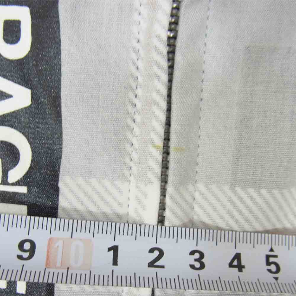 Sacai サカイ × Fragment Design フラグメント 19SS 19-02033M BLOUSON スイングトップ ジャケット グレー系 2【中古】