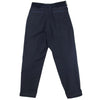 Sacai サカイ 21SS 21-02460M Suiting Pants ウエストゴム ベロア切替 スラックス パンツ ネイビー系 1【中古】