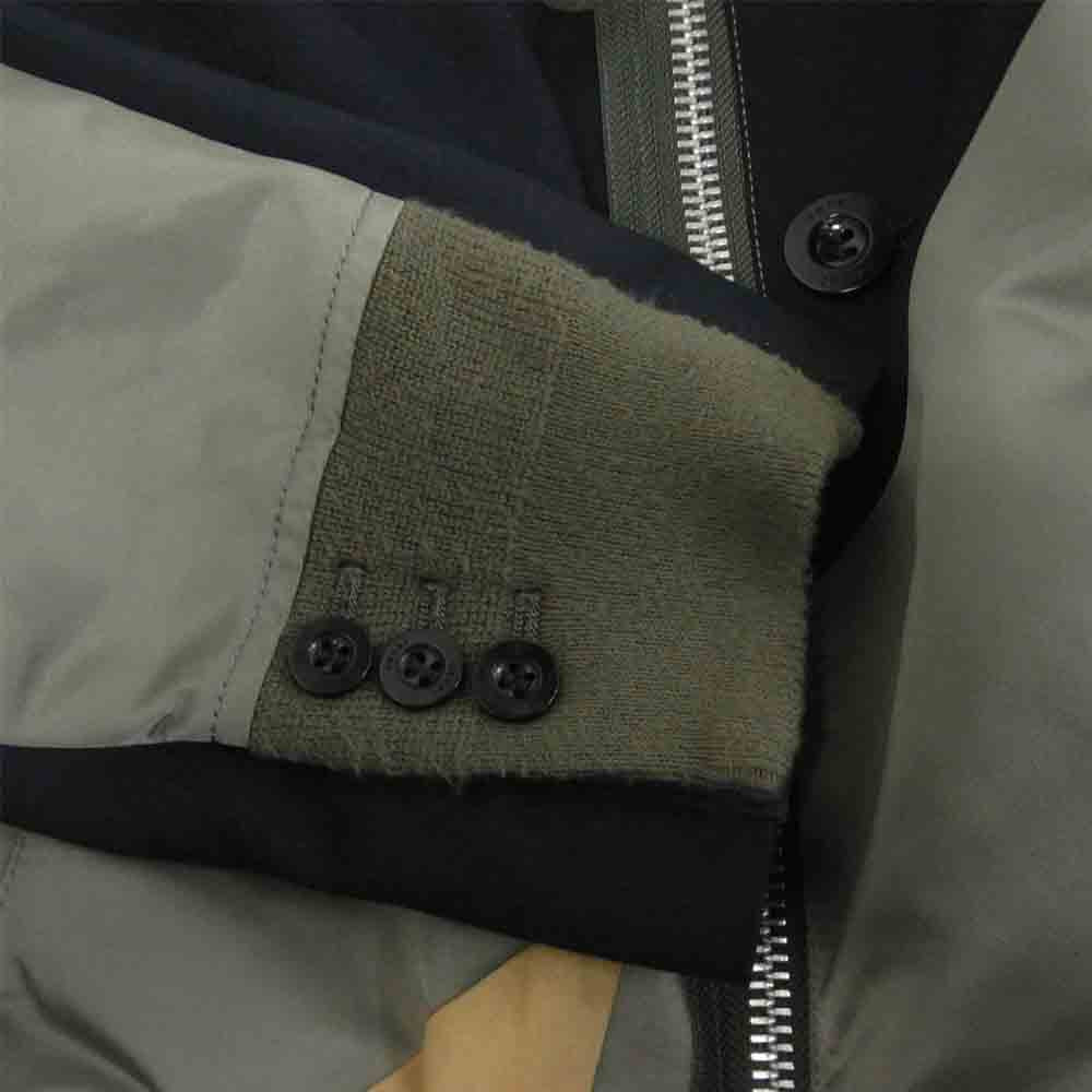 Sacai サカイ 21SS 21-02446M Hank Willias Thomas Solid Mix Blouson ソリッド ミックス ブルゾン マルチカラー系 2【中古】
