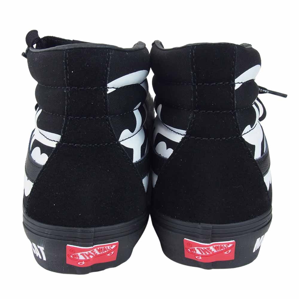 VANS バンズ vn0a4bvh5x01 VAULT ボルト × PATTA パタ LX SK8-Hi BLACK LX スケハイ ブラック ブラック系 28.5㎝【新古品】【未使用】【中古】