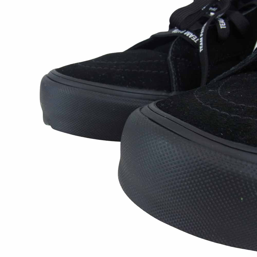 VANS バンズ vn0a4bvh5x01 VAULT ボルト × PATTA パタ LX SK8-Hi BLACK LX スケハイ ブラック ブラック系 28.5㎝【新古品】【未使用】【中古】