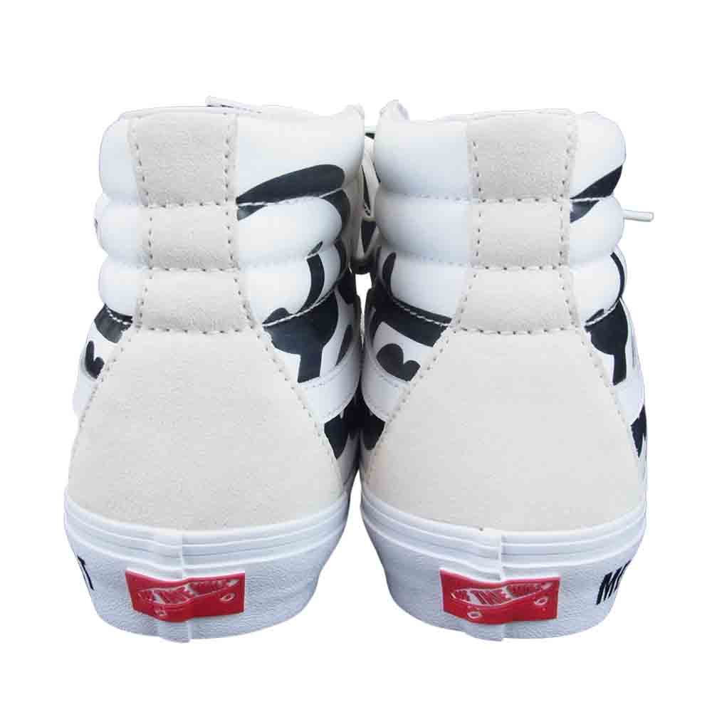 VANS バンズ VN0A4BVH5WW1 VAULT ボルト × PATTA パタ LX SK8-Hi BLACK LX スケハイ ホワイト ホワイト系 28.5cm 【新古品】【未使用】【中古】