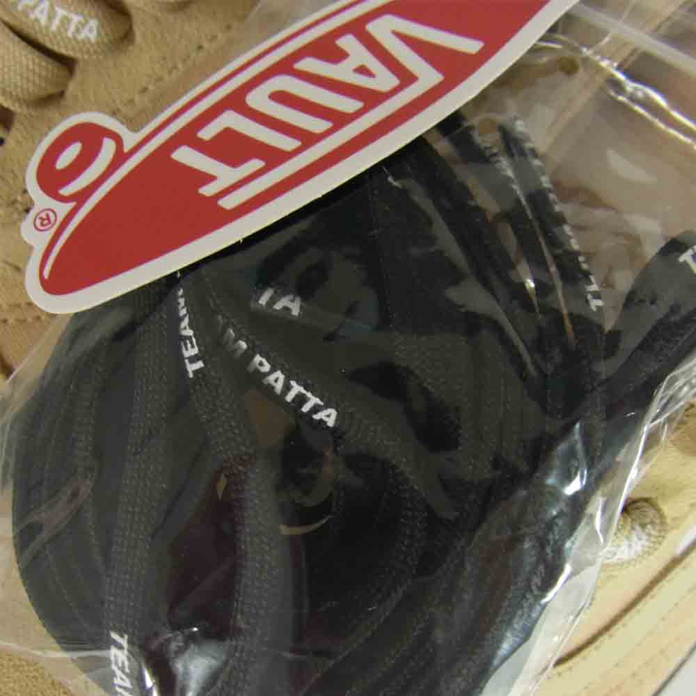 VANS バンズ VN0A4BVF5X51 VAULT ボルト × PATTA パタ  LX OLD SKOOL ALMOND BUFF オールドスクール アーモンド バフ ベージュ系 26.5cm【新古品】【未使用】【中古】