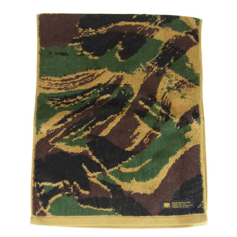 NEIGHBORHOOD ネイバーフッド 151FTNH-AC01 LIZARD / C-TOWEL タオル カーキ系【新古品】【未使用】【中古】