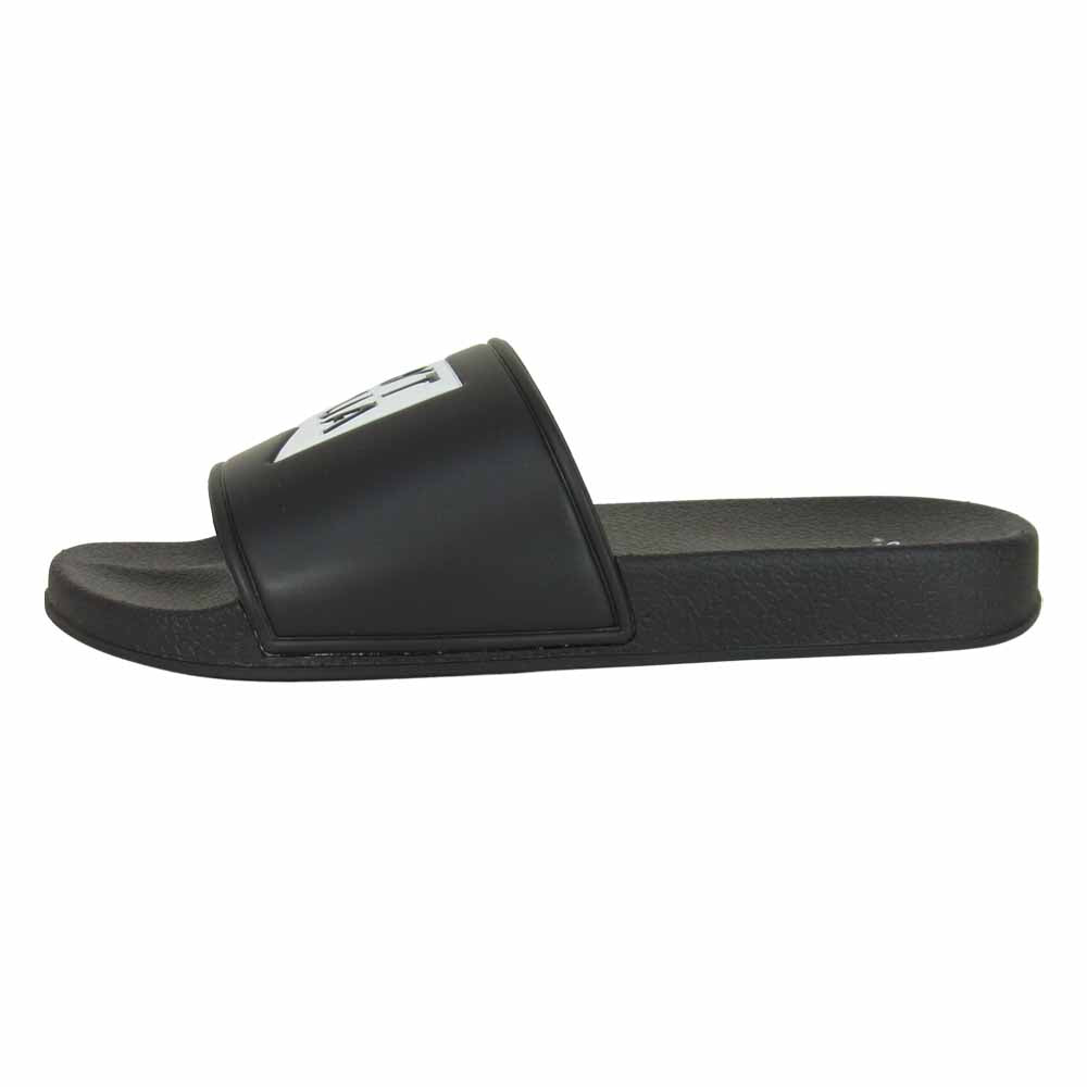 WTAPS ダブルタップス 21SS 201VEDT-FW01 SLIDER スライド サンダル ブラック系 40/41【新古品】【未使用】【中古】
