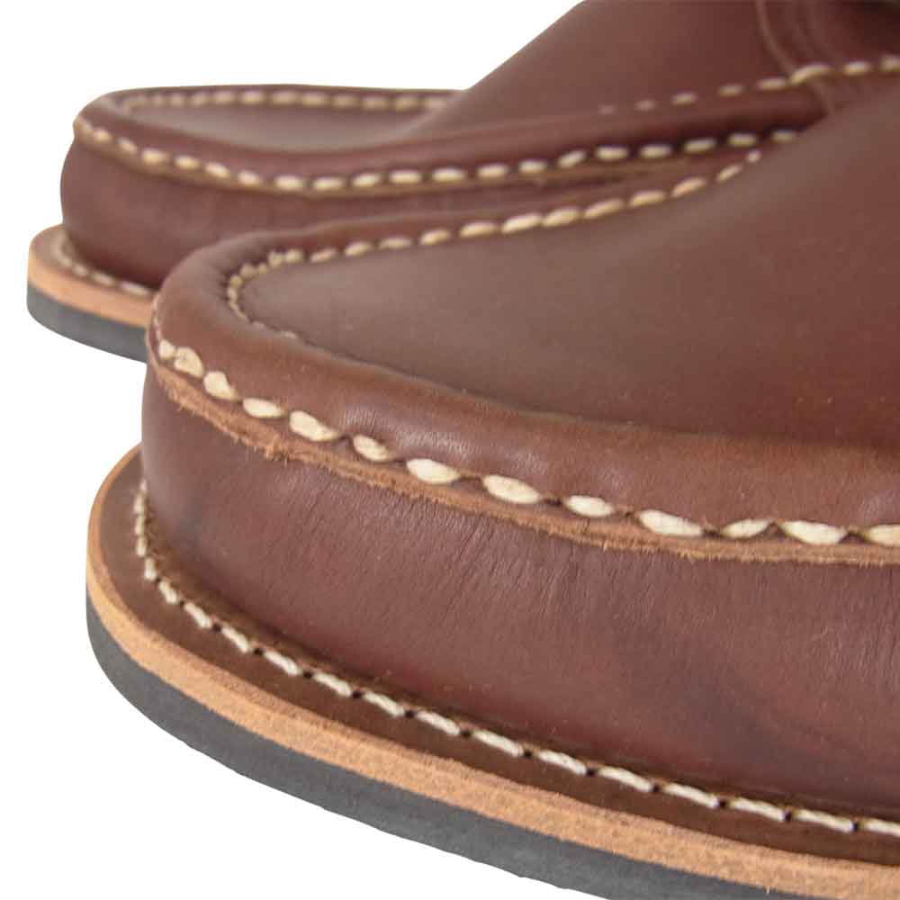 RUSSELL MOCCASIN ラッセルモカシン s210-gc USA製 CAVALIER キャバリエ モカシン ブラウン系 8E【新古品】【未使用】【中古】