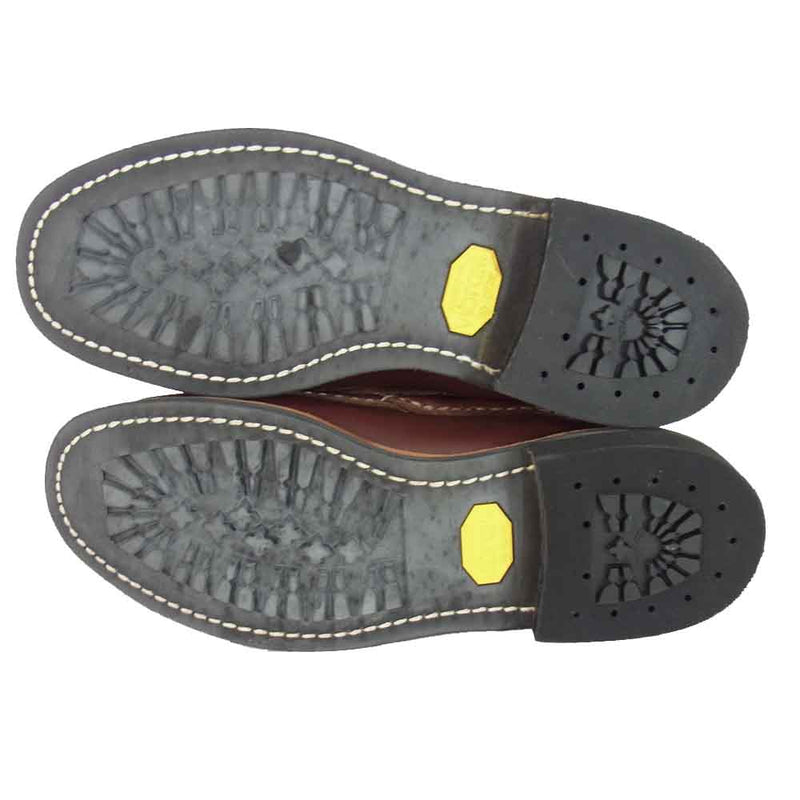 RUSSELL MOCCASIN ラッセルモカシン s210-gc USA製 CAVALIER キャバリエ モカシン ブラウン系 8E【新古品】【未使用】【中古】