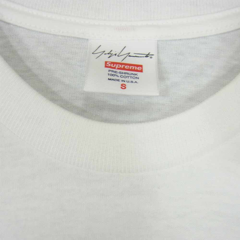 Supreme シュプリーム 20AW 納品書付属 Yohji Yamamoto ヨウジヤマモト Game Over Tee ゲームオーバー ホワイト系 S【新古品】【未使用】【中古】