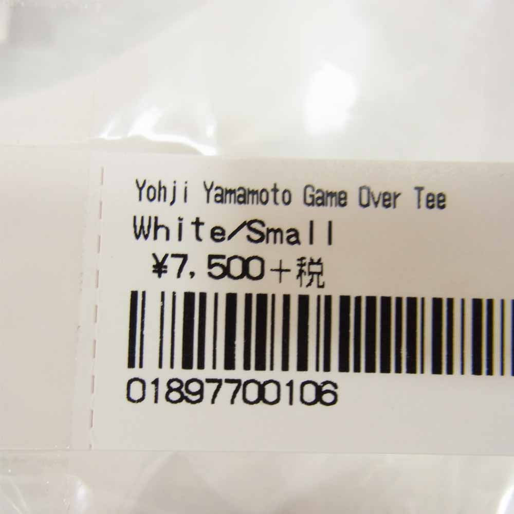Supreme シュプリーム 20AW 納品書付属 Yohji Yamamoto ヨウジヤマモト Game Over Tee ゲームオーバー ホワイト系 S【新古品】【未使用】【中古】