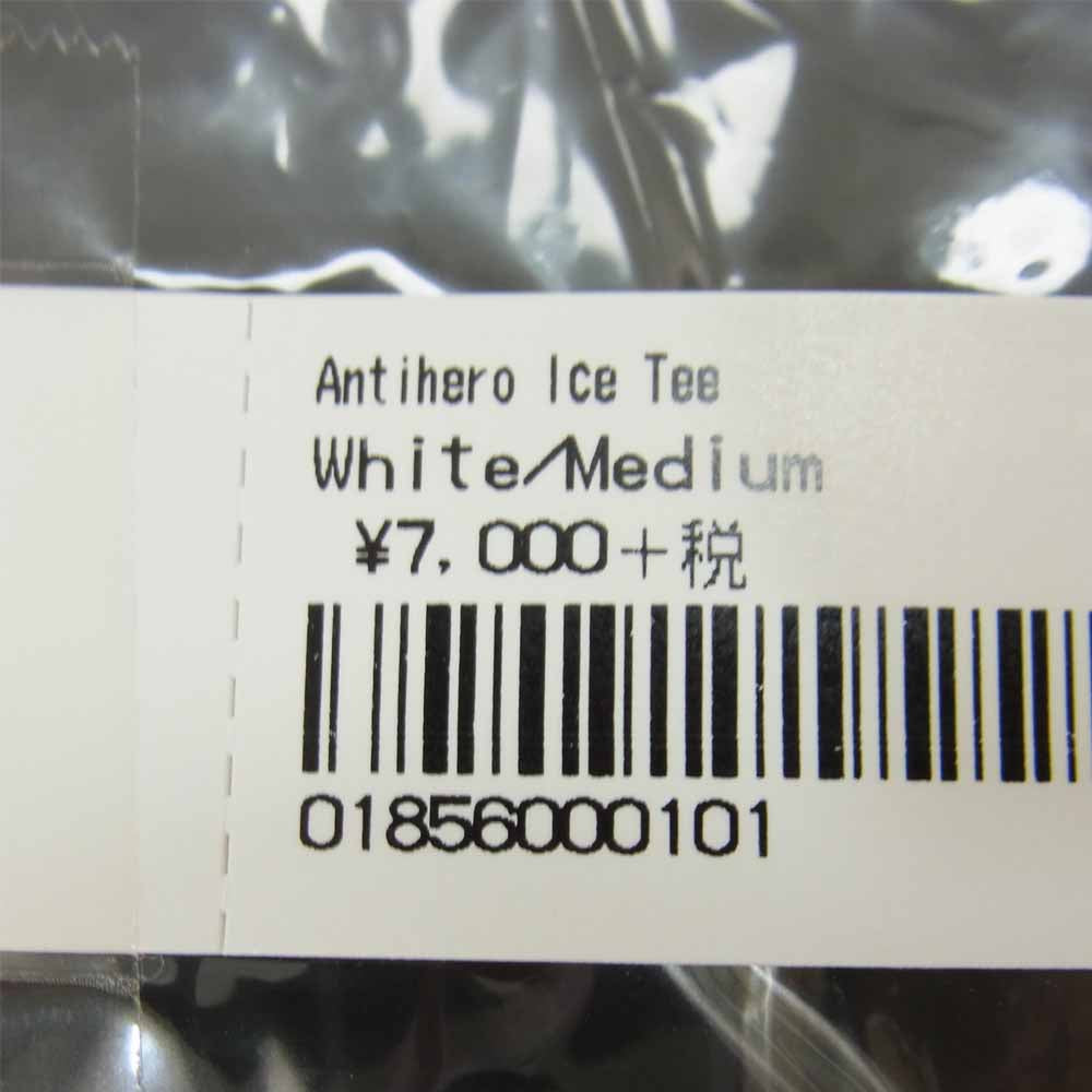 Supreme シュプリーム 20AW 納品書付属 Antihero Ice Tee アンタイヒーロー ホワイト系 M【新古品】【未使用】【中古】