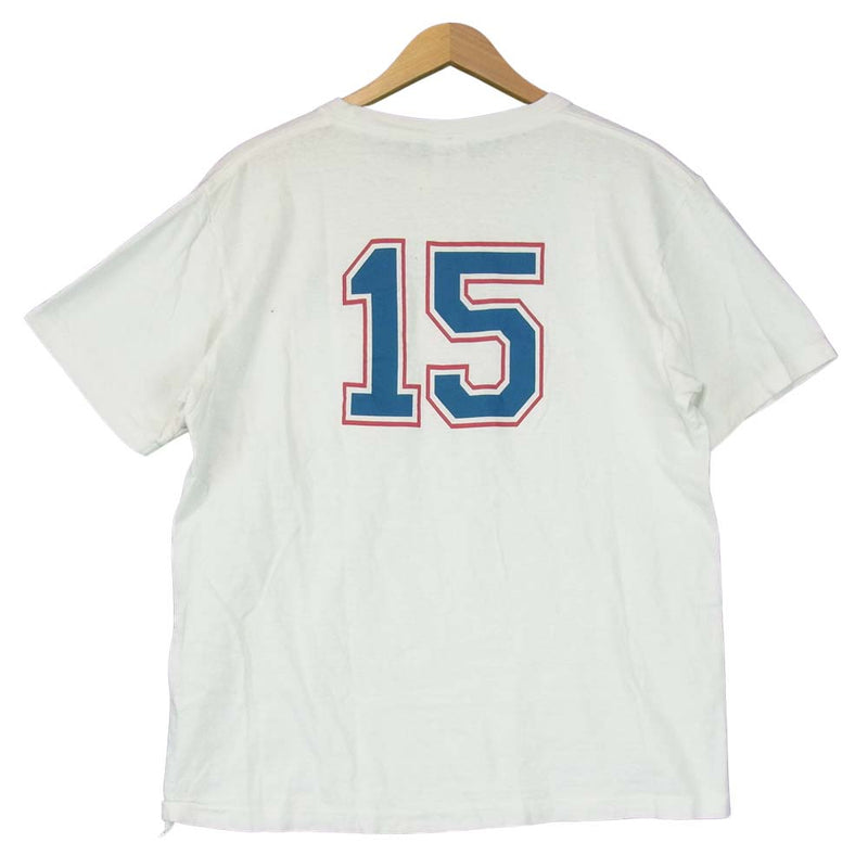 STANDARD CALIFORNIA スタンダードカリフォルニア 20SS UNITED WE STANDARD T-SHIRTS ナンバリング ポケット Tシャツ ホワイト系 L【中古】