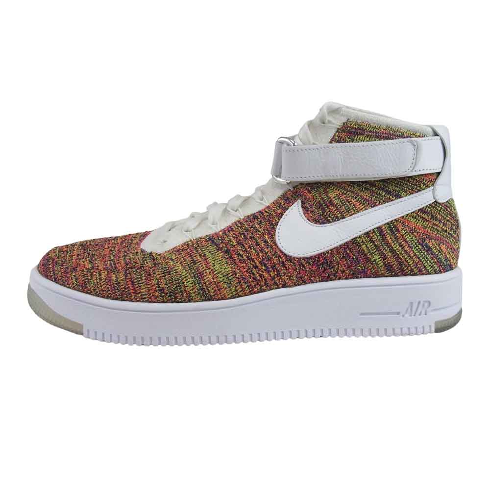 NIKE ナイキ 817420-700 AIR FORCE 1 ULTRA FLYKNIT MID エア フォース ワン ウルトラ フライニット ミッド マルチカラー系 29.5㎝【美品】【中古】