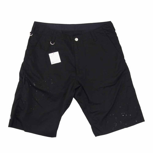 SOPH ソフ UE-210033 DRIPPING SHORTS ドリッピング ショーツ ブラック系 4【新古品】【未使用】【中古】