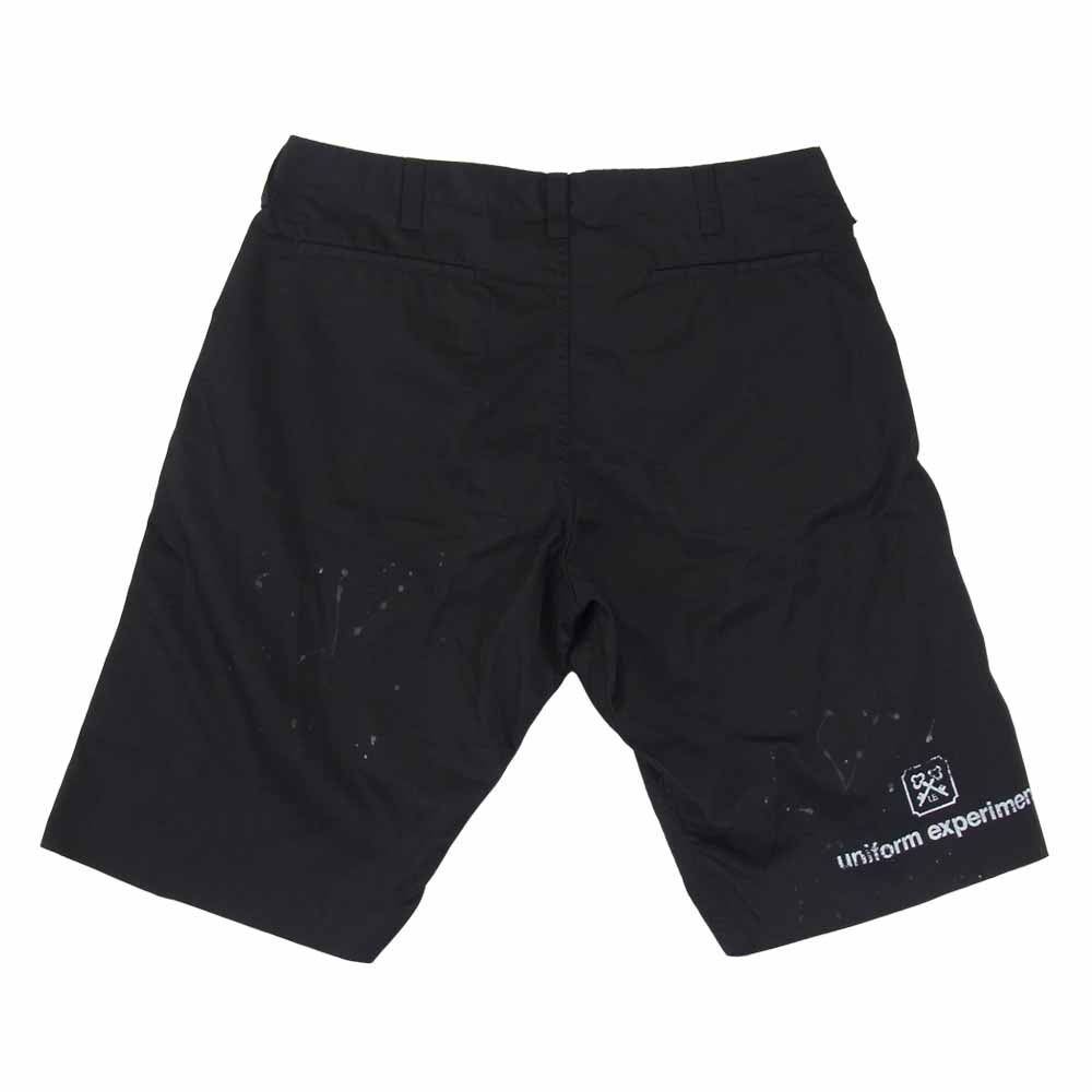 SOPH ソフ UE-210033 DRIPPING SHORTS ドリッピング ショーツ ブラック系 4【新古品】【未使用】【中古】