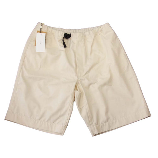 N.HOOLYWOOD エヌハリウッド 21SS 2211--pt52-o17 × GRAMMiCCi HALF PANTS グラミチ ハーフ パンツ オフホワイト系 42【極上美品】【中古】