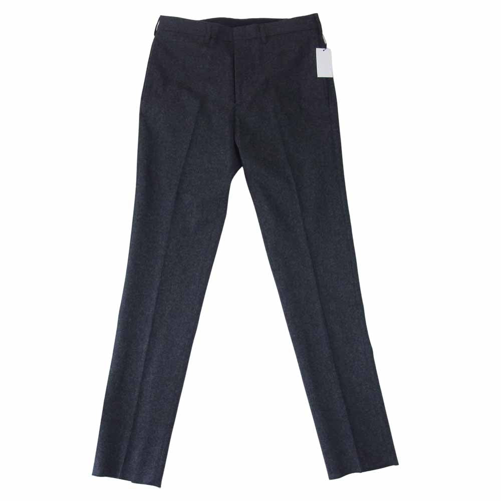 ANATOMICA アナトミカ 530－542ー08 TRIM FIT ⅲ WOOL FLANNEL トリム フィット ウール フランネル パンツ チャコール系 33【新古品】【未使用】【中古】