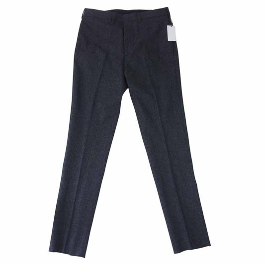 ANATOMICA アナトミカ 530－542ー08 TRIM FIT ⅲ WOOL FLANNEL トリム フィット ウール フランネル パンツ チャコール系 33【新古品】【未使用】【中古】