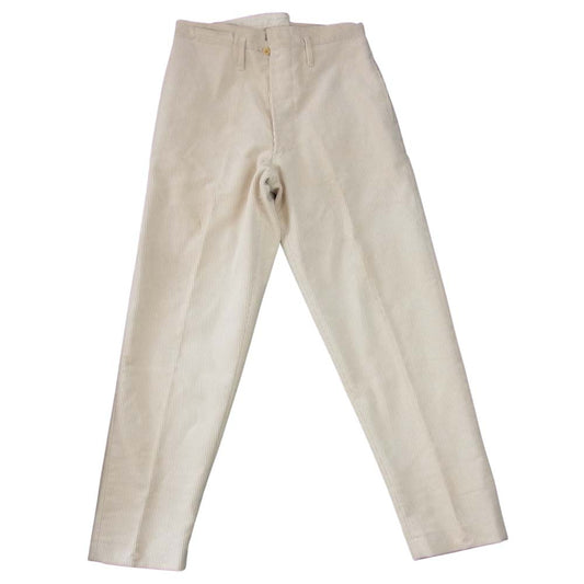 ANATOMICA アナトミカ 1915 PANTS ENGLISH CORDUROY イングリッシュ コーデュロイ パンツ オフホワイト系 42【極上美品】【中古】
