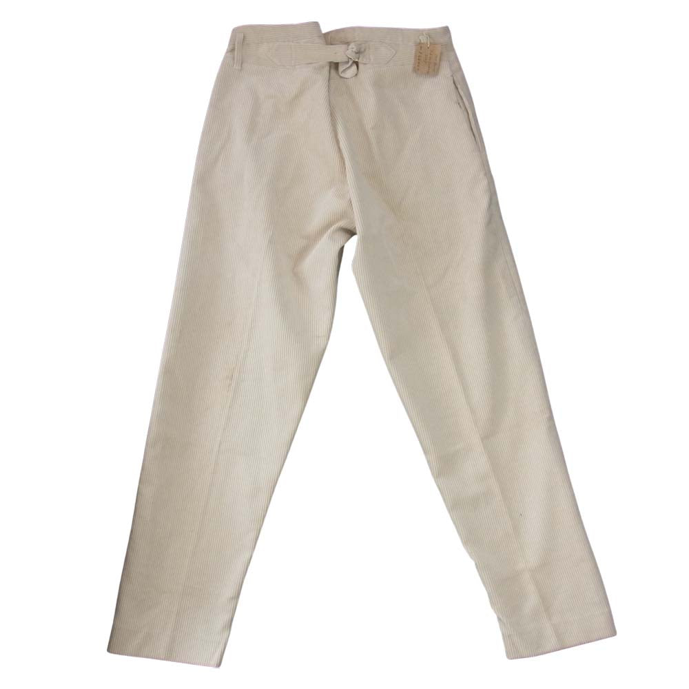 ANATOMICA アナトミカ 1915 PANTS ENGLISH CORDUROY イングリッシュ コーデュロイ パンツ オフホワイト系 42【極上美品】【中古】