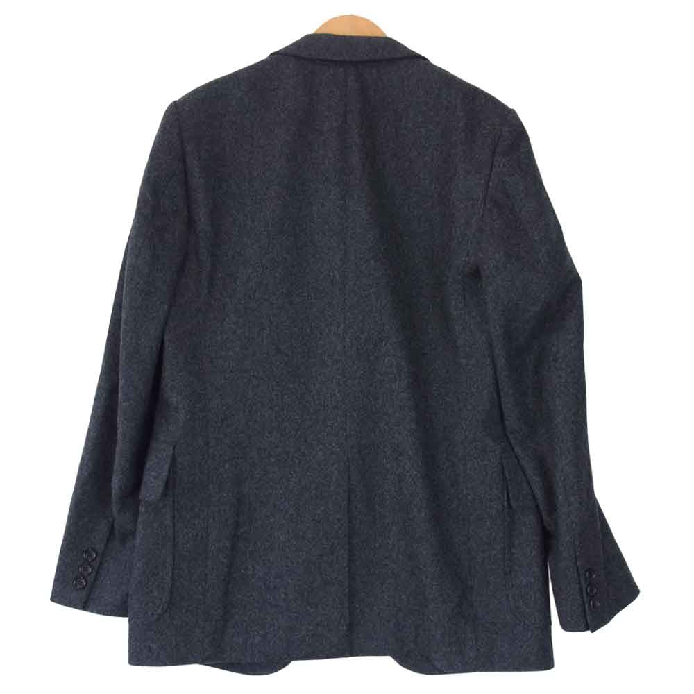 ANATOMICA アナトミカ UNIVERSITY JACKET WOOL FLANNAEL ウール フランネル テーラード ジャケット チャコール系 36【極上美品】【中古】