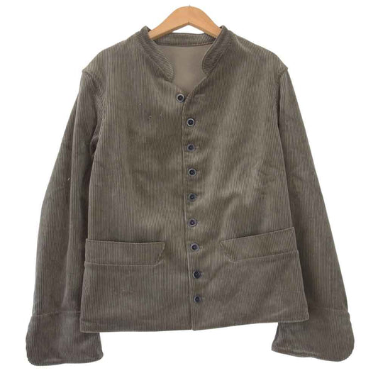 ANATOMICA アナトミカ DOLMAN ENGLISH CORDUROY ドルマン コーデュロイ ジャケット グレー系 S【美品】【中古】