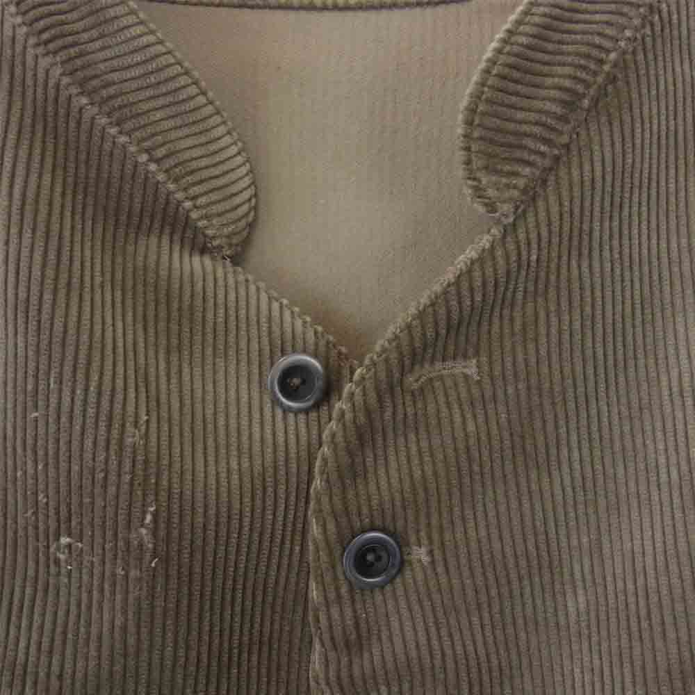 ANATOMICA アナトミカ DOLMAN ENGLISH CORDUROY ドルマン コーデュロイ ジャケット グレー系 S【美品】【中古】