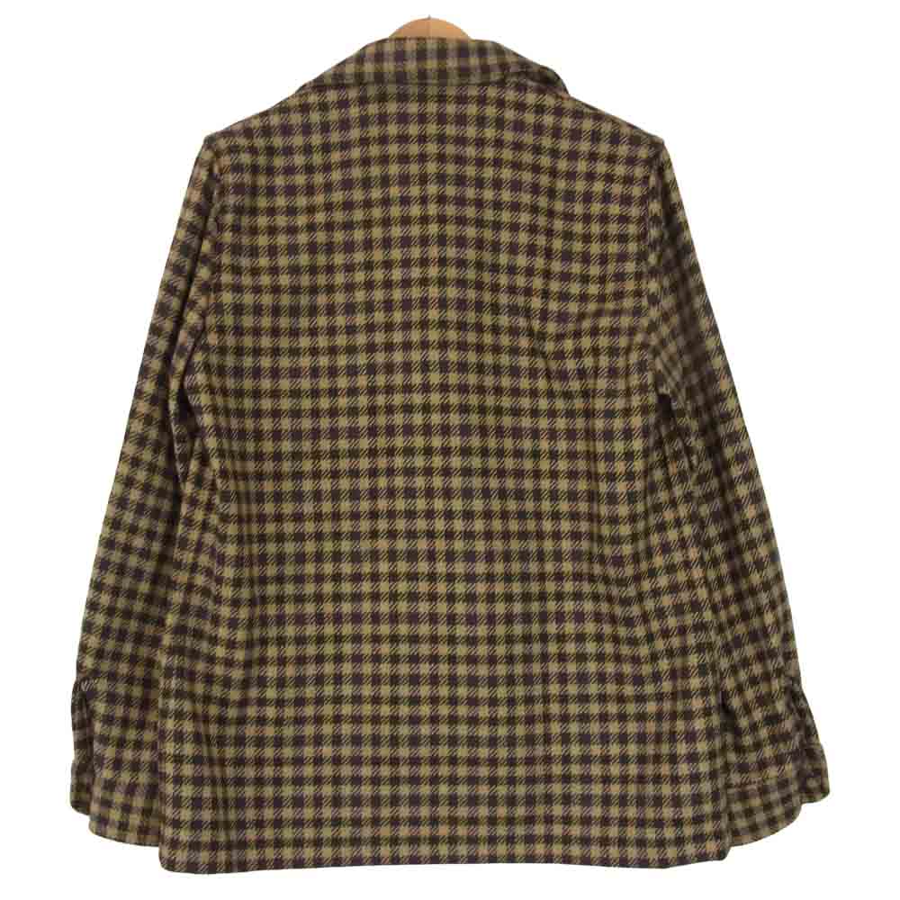 ANATOMICA アナトミカ 530-552-09 LOAFER JACKET CHECK ローファー ジャケット ブラウン系 40【新古品】【未使用】【中古】
