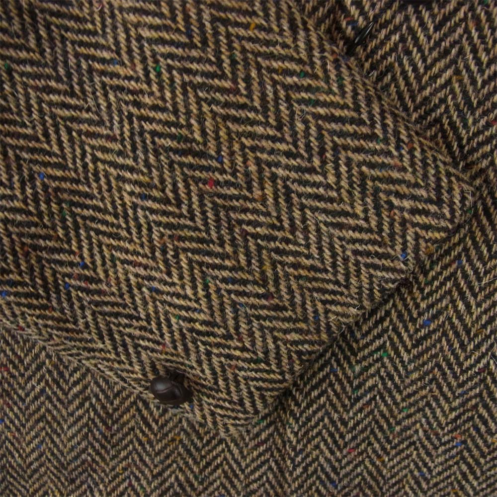 ANATOMICA アナトミカ 530-552-08 DUNN JACKET ヘリンボーン ウール ジャケット ブラウン系 42【新古品】【未使用】【中古】
