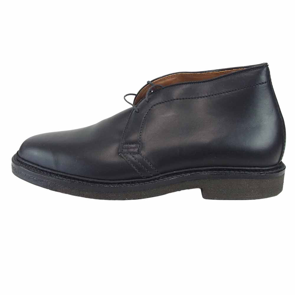 ALDEN オールデン N9702 CHUKKA BOOTS バリー ラスト クロムエクセル チャッカ ブーツ ブラック系 9【新古品】【未使用】【中古】
