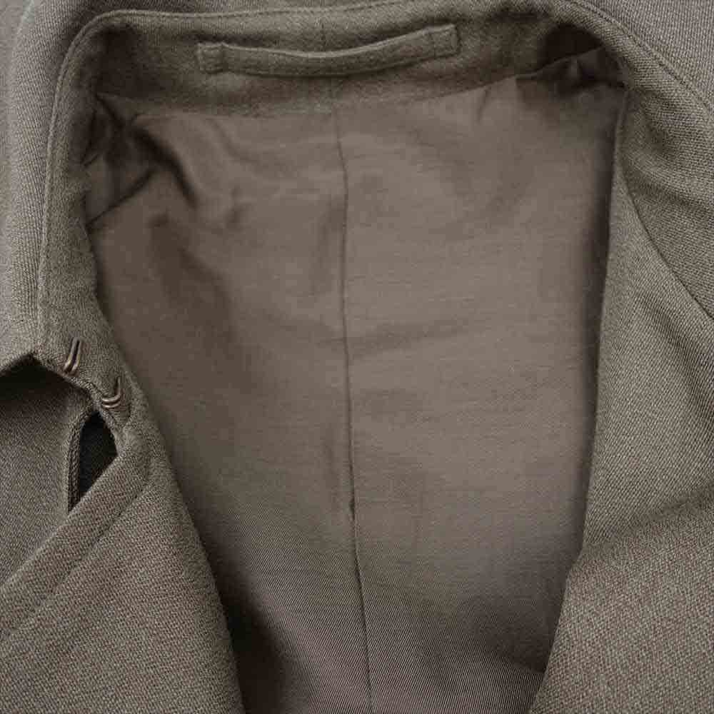 ANATOMICA アナトミカ 530－182－21 TRENCH COAT COVERT CLOTH クロス トレンチ コート カーキ系 46【新古品】【未使用】【中古】