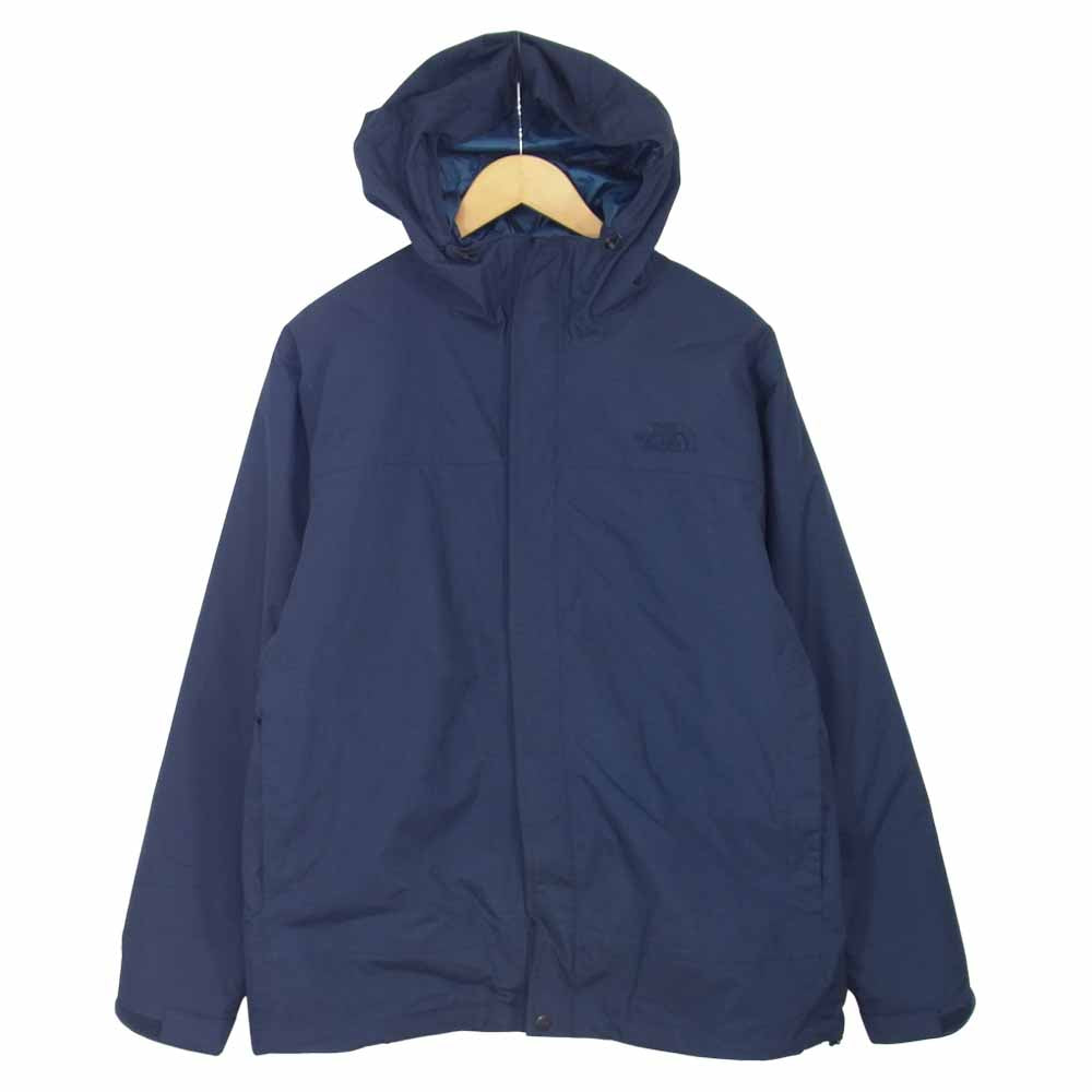THE NORTH FACE ノースフェイス NP62035 国内正規品 CASSIUS TRICLIMATE JACKET カシウストリクライメイト 3WAY ネイビー系 L【美品】【中古】