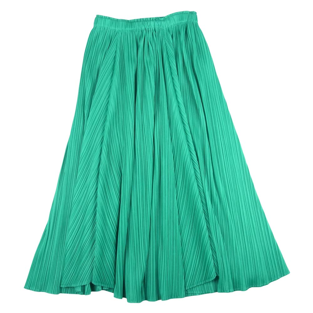 PLEATS PLEASE プリーツプリーズ イッセイミヤケ 20AW PP03-JG553 ISSEY MIYAKE GIOCOSO Skirt ロング スカート グリーン系 3【新古品】【未使用】【中古】