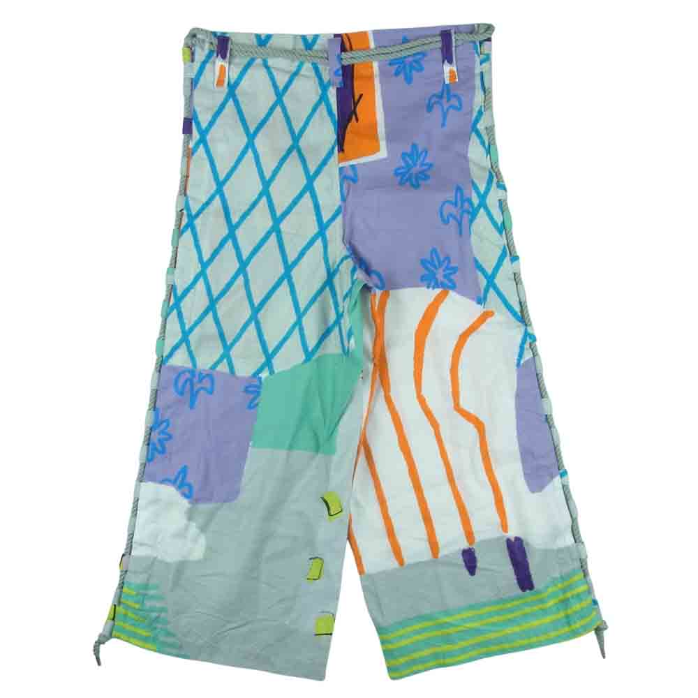 ISSEY MIYAKE イッセイミヤケ 21SS IM12-FF526-86 TEMPORARY ROOM 総柄 スカート パンツ マルチカラー系 1【中古】