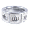Justin Davis ジャスティンデイビス SRJ272 PRIDE&JOY CROWN RING プライド＆ジョイ クラウン モチーフ リング シルバー系 9号程度【中古】