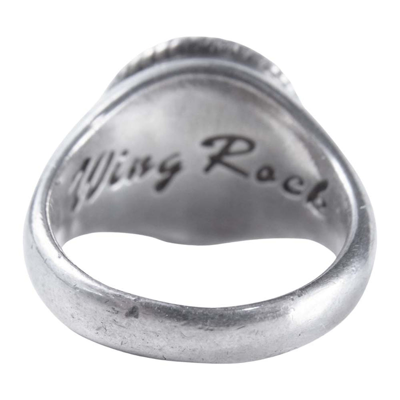 WINGROCK ウィングロック ターコイズ リング 指輪 ターコイズリング シルバー系 18号程度【中古】