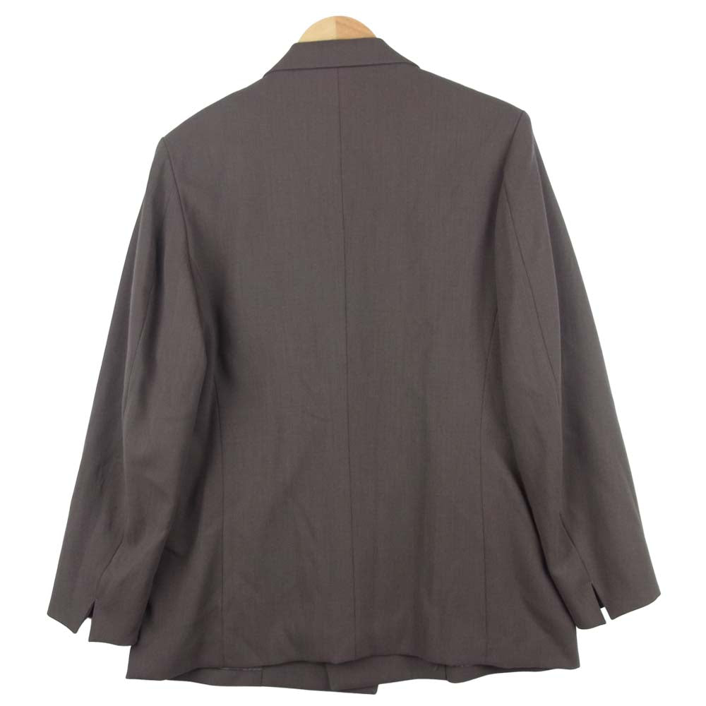 エトセンス E219-402 STRING TAILORED JACKET ストリング テーラード ジャケット グレイッシュブラウン系【中古】