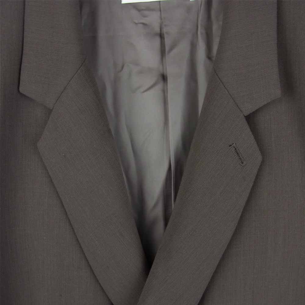 エトセンス E219-402 STRING TAILORED JACKET ストリング テーラード ジャケット グレイッシュブラウン系【中古】