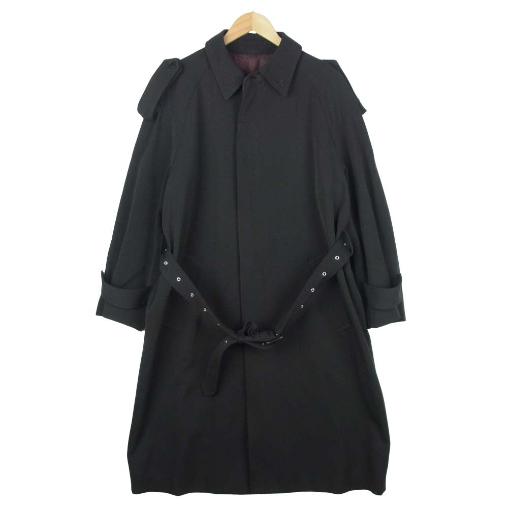 リトルビッグ LB193-CT03 Bal Collar Coat バルカラー コート ダークブラウン系 1【中古】