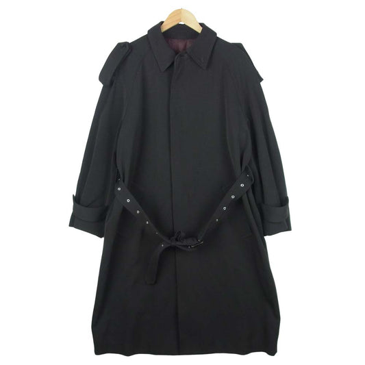 リトルビッグ LB193-CT03 Bal Collar Coat バルカラー コート ダークブラウン系 1【中古】