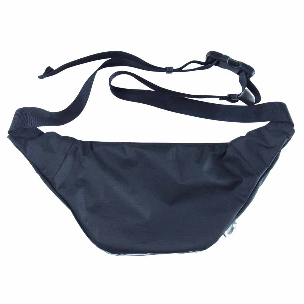 PORTER ポーター ×GOOD OL'  グッドオル 2TONE WESTBAG ウエストバッグ ポーチ ワンショルダー 黒×シルバー系【中古】